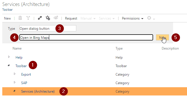 Create Bing Button